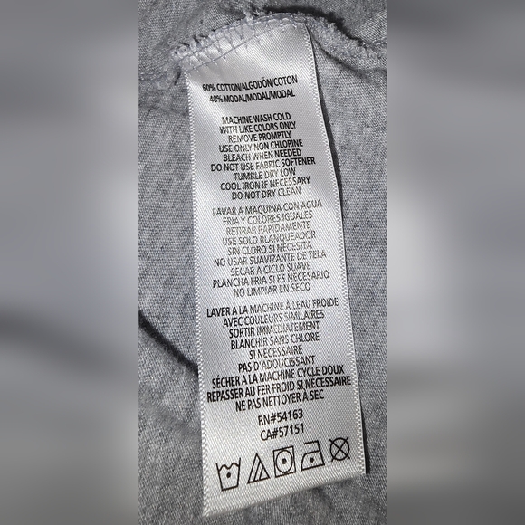 Calvin Klein Heather Gray Tee - Picture 6 of 6